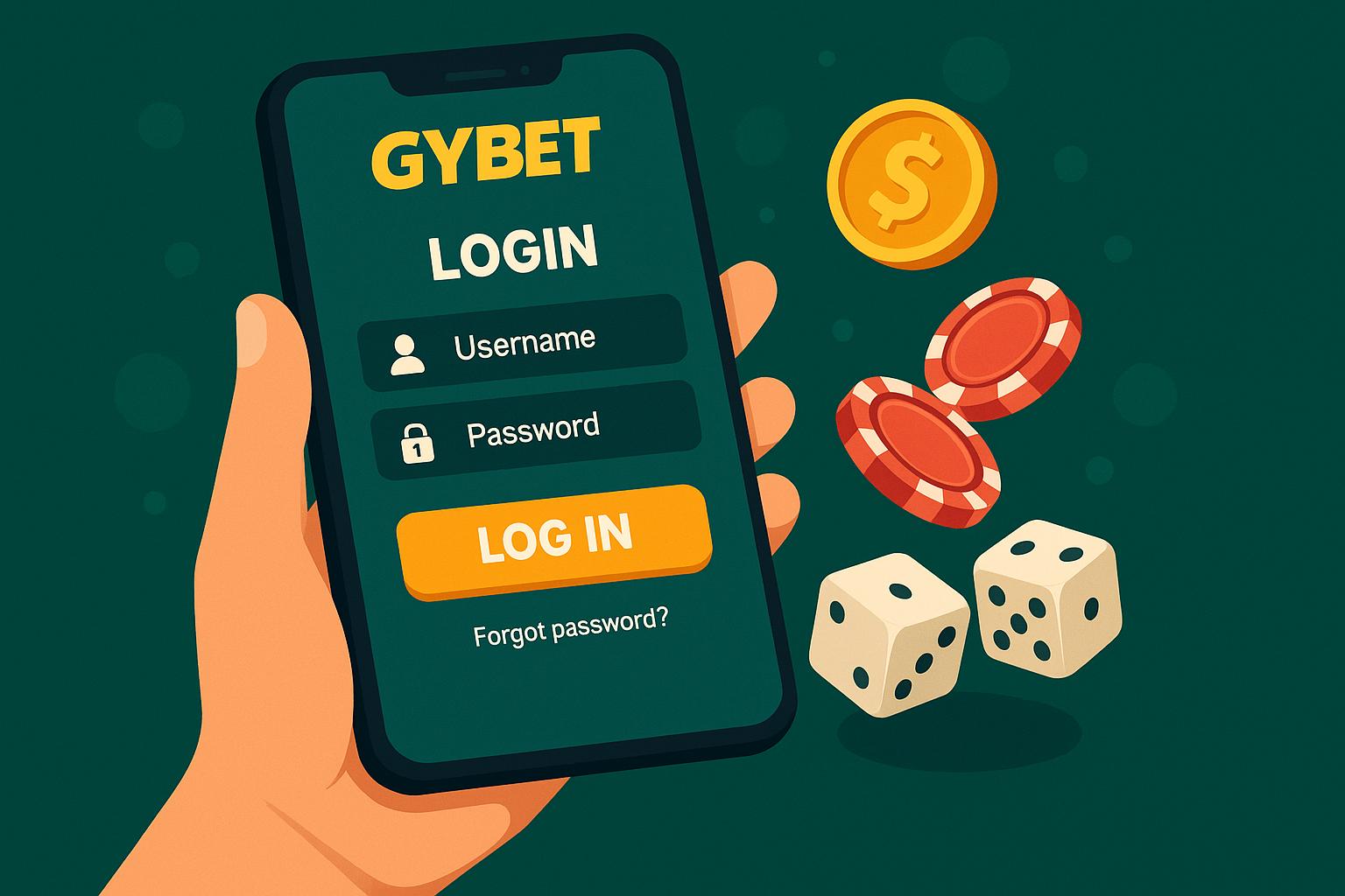 Criar uma nova Conta no plataforma GYBET  