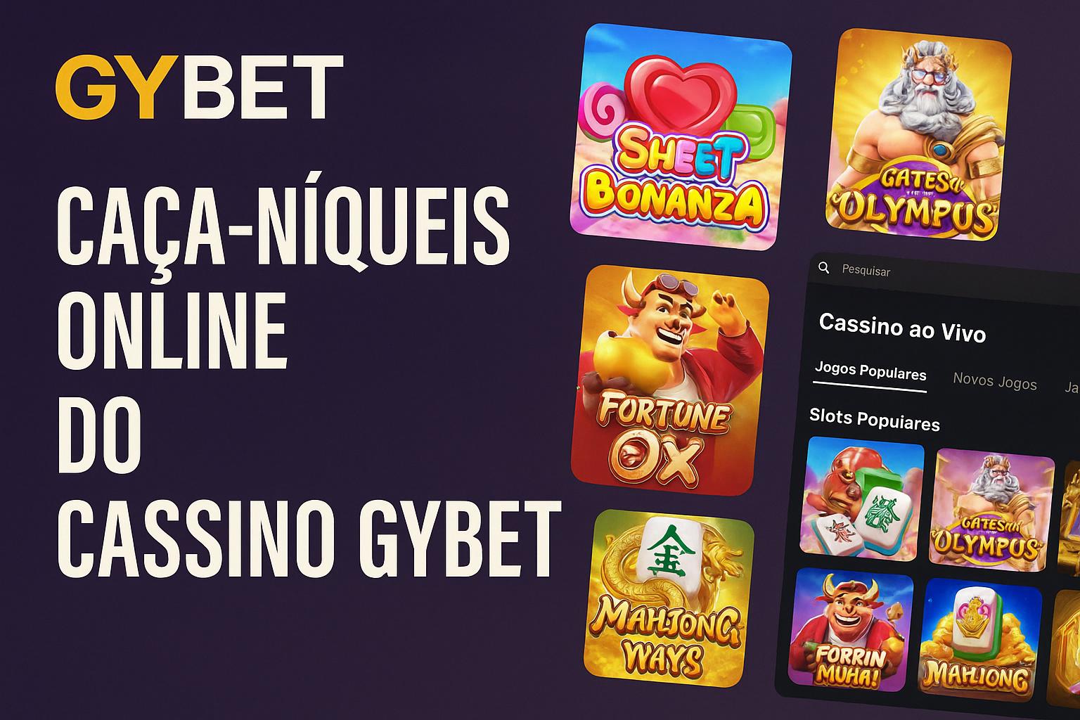 Explore o mundo das slot machines no GYBET   Casino